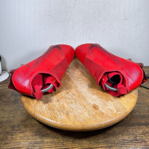 Nike Vapor Edge Pro 360 By You Cleats Red CU1440-992 Rare‎ Shoes Men's Size 8.5 - Picture 6 of 10